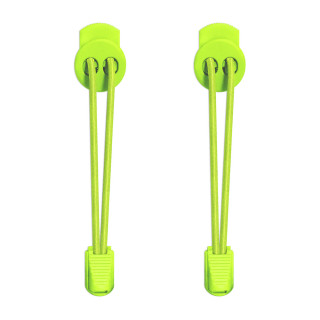 Elastische schoenveters - 3mm Neon Geel