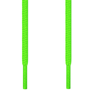 Ronde fluo groene schoenveters