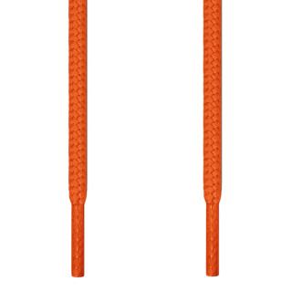 Ronde oranje schoenveters