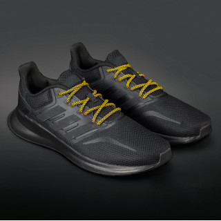 Adidas Yeezy - Schoenveters Zwart met Geel